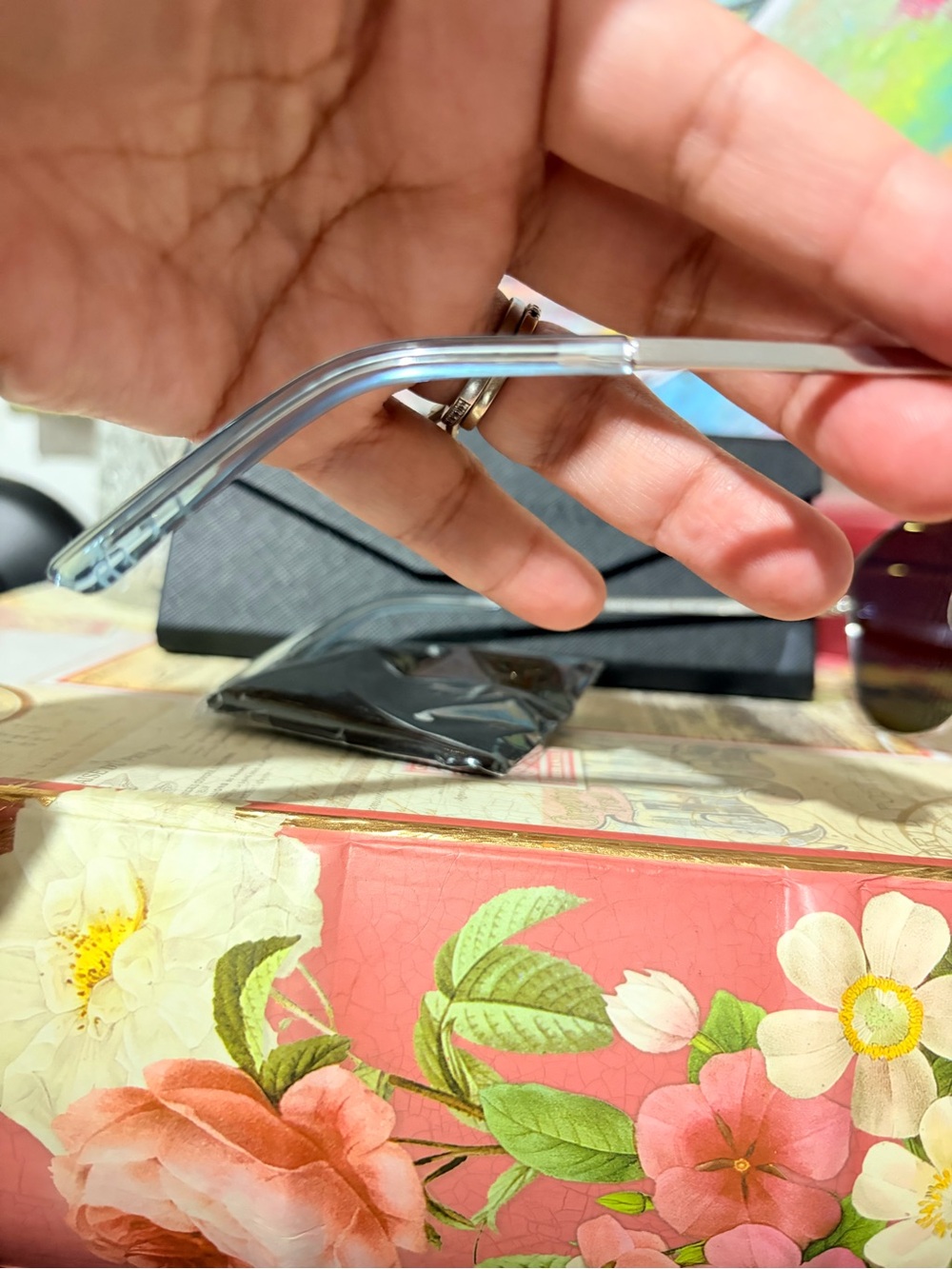 Prive Revaux-Jamie Fox Brand Blue Mirror Aviator Sunglasses - Picture 6 of 9